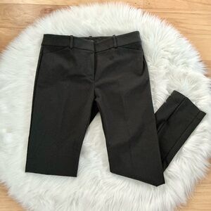 NWT Loft High Waist Slim Fit Ankle Trousers Size 10 Black
